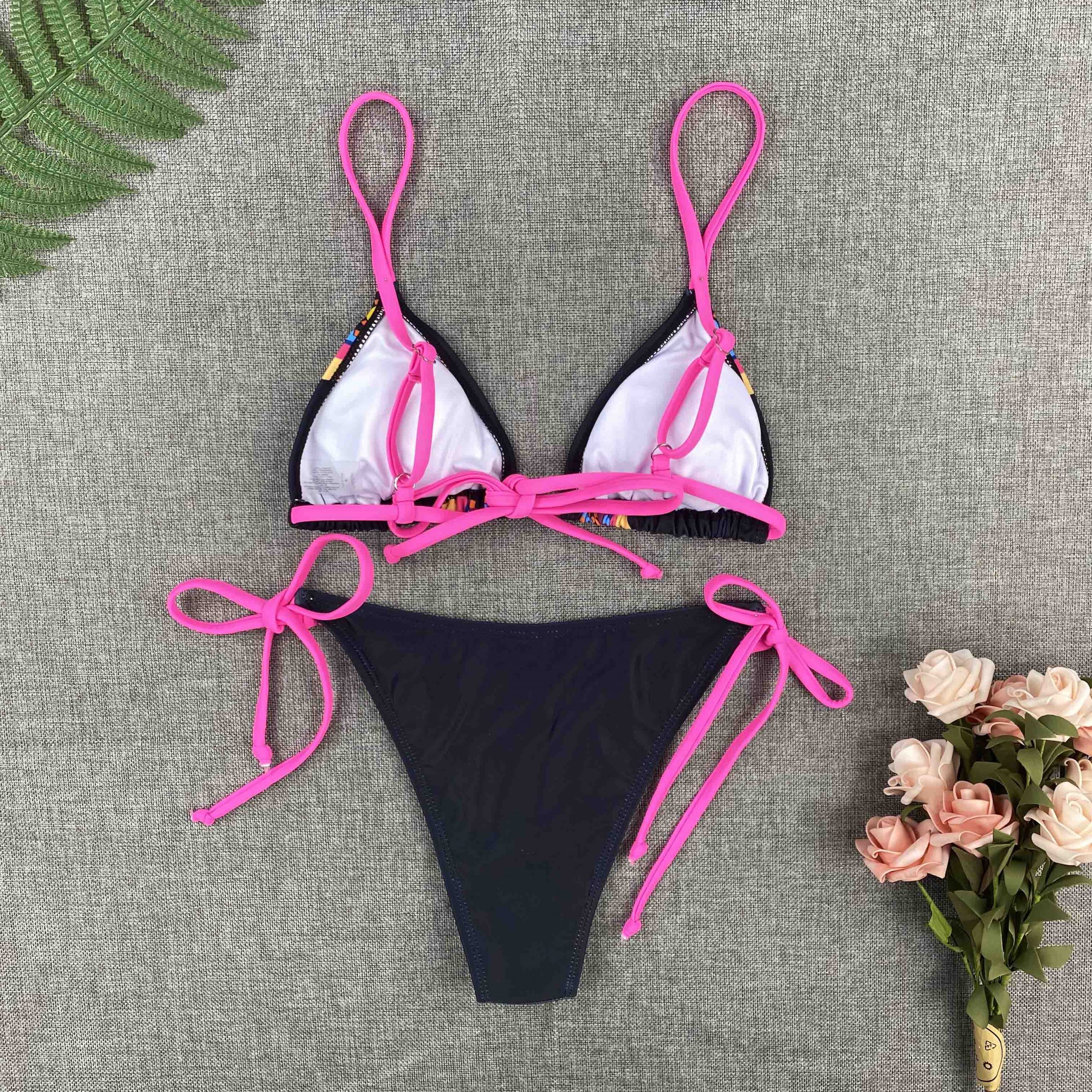 Sexy Bikini New 2021 Print Floral Women Swimwear Female Bikini Set Brazilian Biquini Swimming Beachwear for Bathing Suit