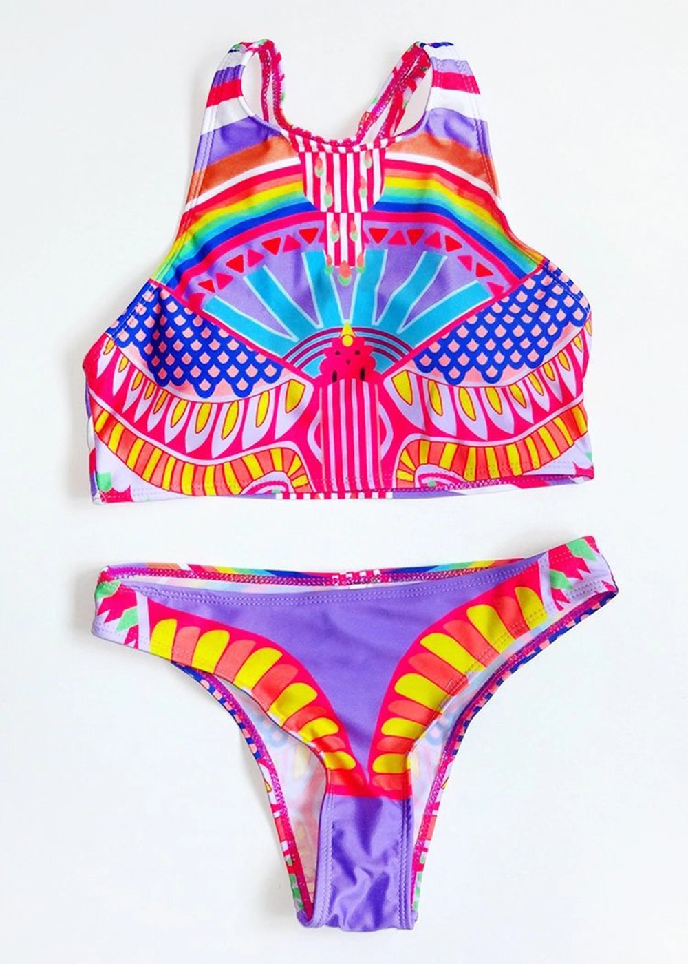 Sexy Bikini New 2021 Print Floral Women Swimwear Female Bikini Set Brazilian Biquini Swimming Beachwear for Bathing Suit