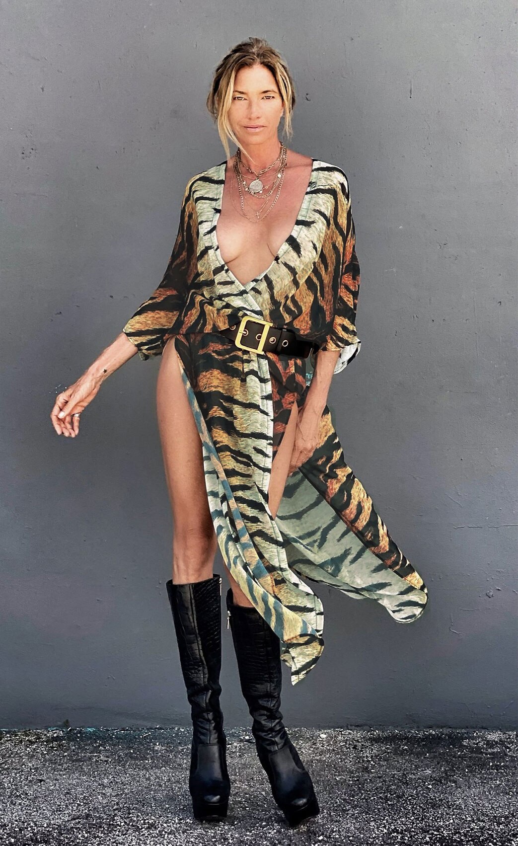 2021 Boho Zebra Pattern Chiffon Bathing Suit Cover-ups Plus Size Beach Wear Kimono Dress Women Summer Swimsuit Cover Up A792