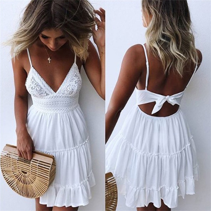 2021 Backless Tunic Beach Dress Bikini Long Dress Print Swimwear Women Cover Up Swimsuit Beachwear Pareo Saida de Praia