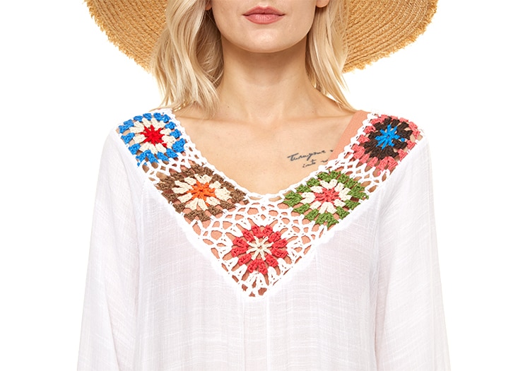 Beach Cover Up Pure Color Hand-Woven Cover-Ups Beach Dresses For Women 2021 Cotton Linen Slightly  Sexy Beach Outing