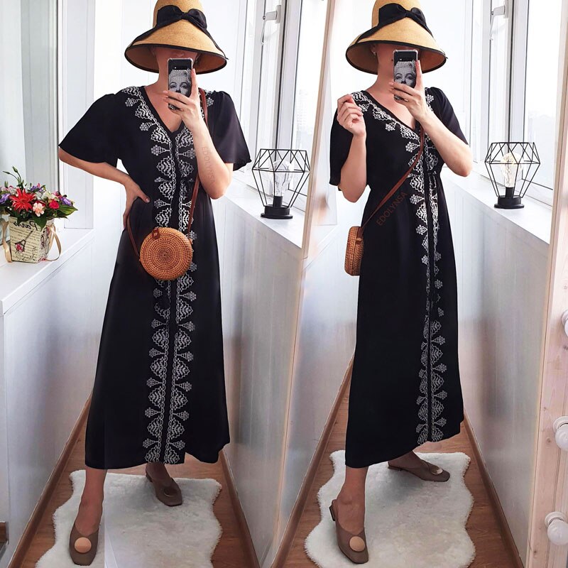 Plus Size Kaftan Tunic Beach Dress Swim Wear Bathing Suit Cover Up Women Summer Beachwear pareos Robe de plage sarongs