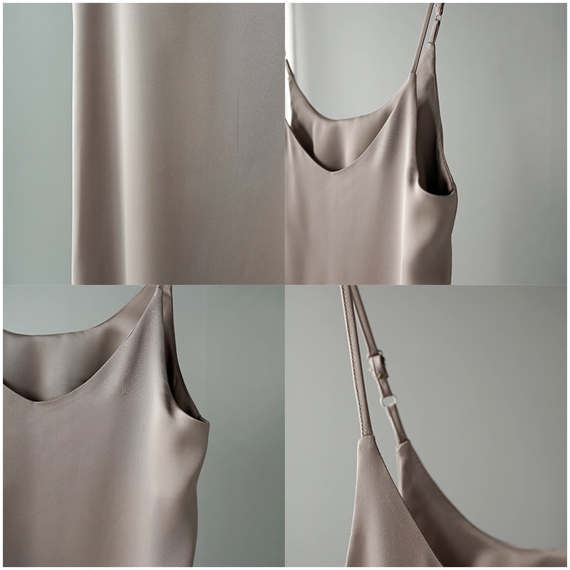 Women's Basic Satin Dress