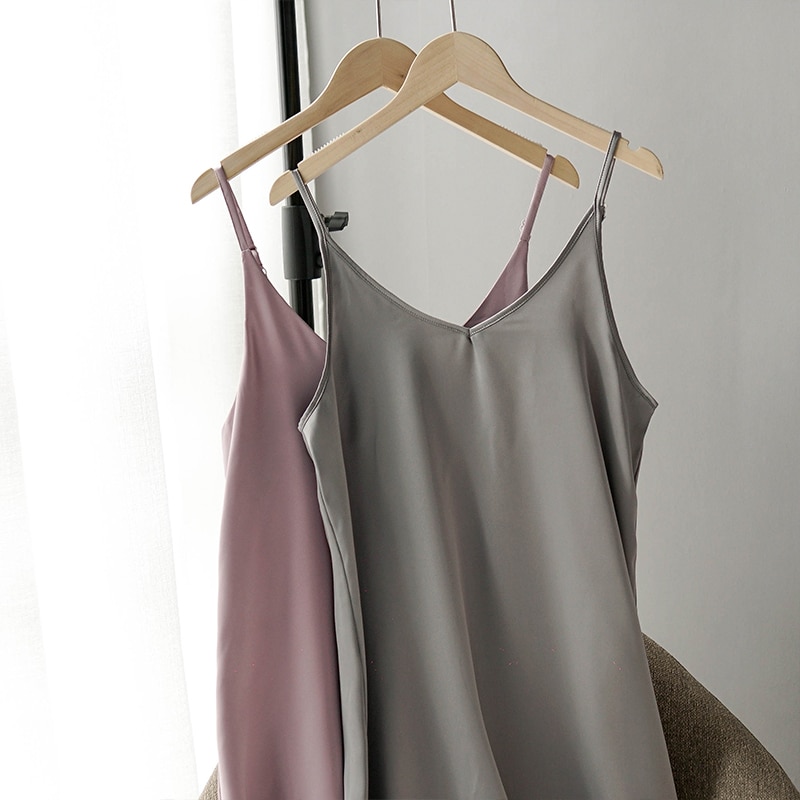 Women's Basic Satin Dress