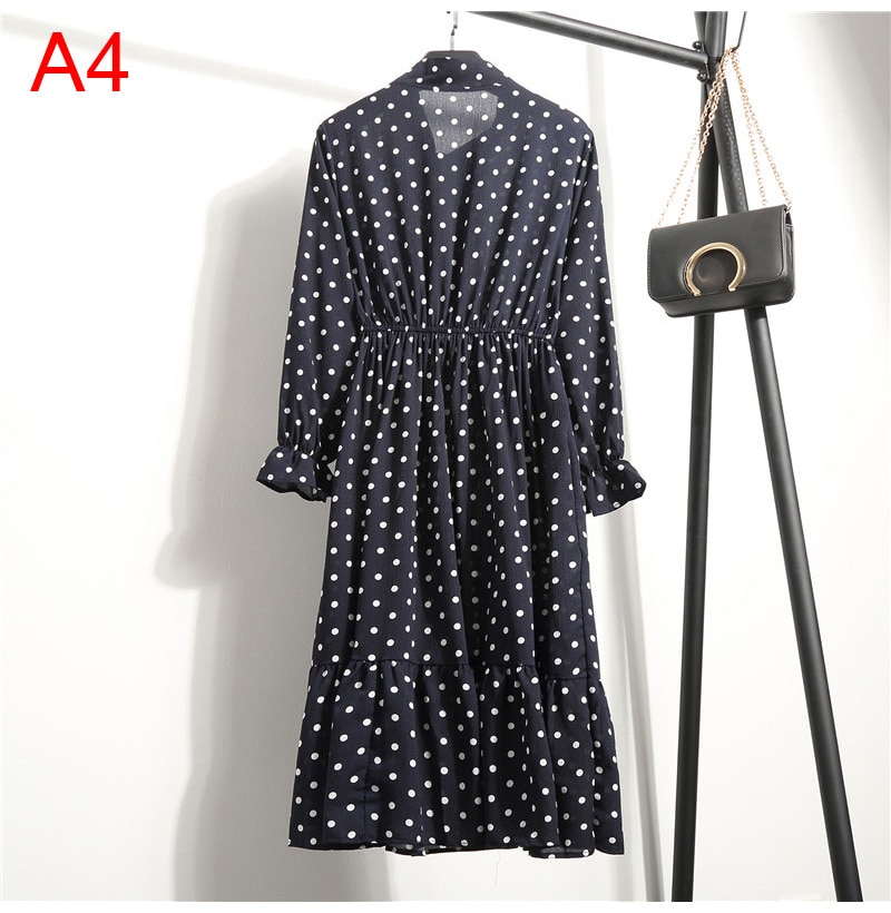 Women's Trendy Polka Dot Print Dress