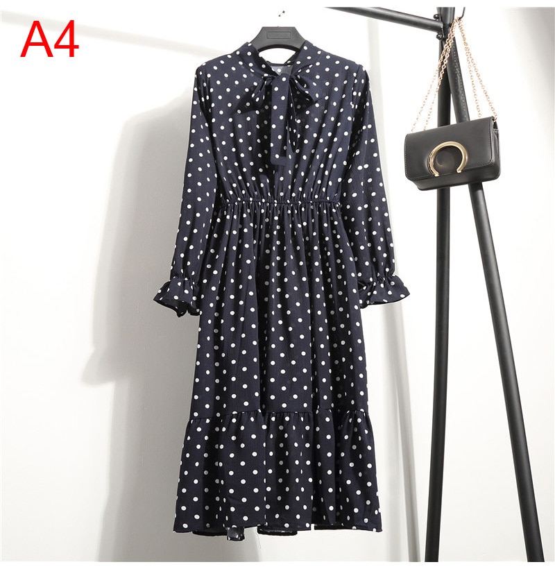 Women's Trendy Polka Dot Print Dress