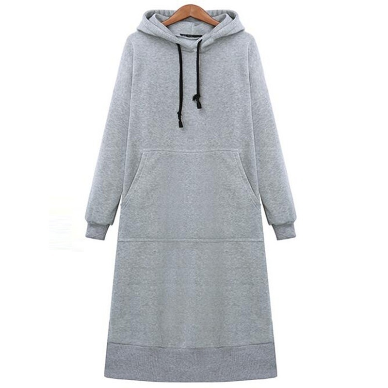 Women's Loose Long Hoodie