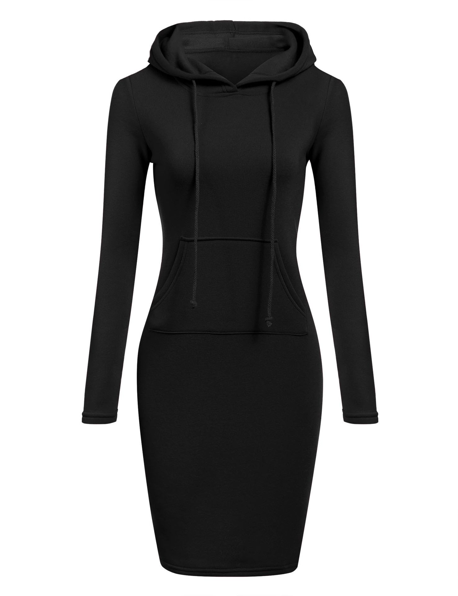 Hooded Women's Sweatshirt Dress