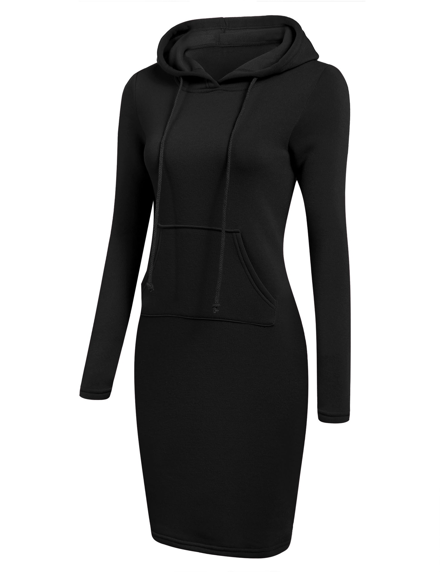 Hooded Women's Sweatshirt Dress