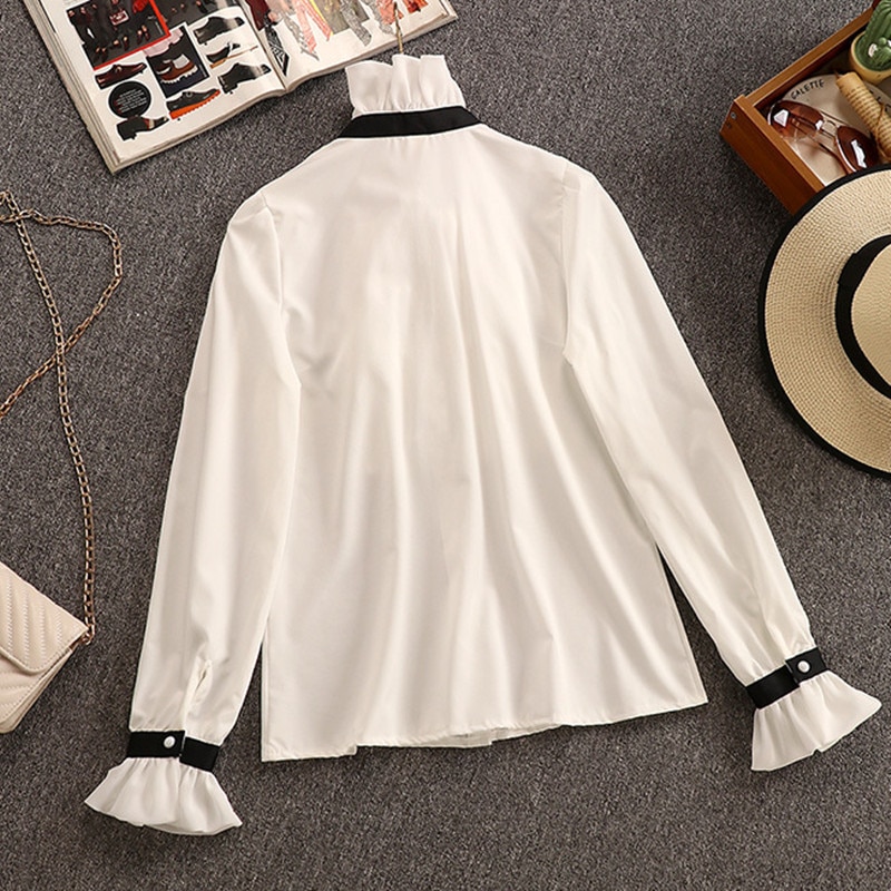 Two-Piece Set of Women's Dress and Blouse