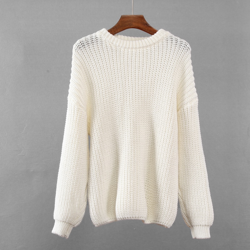 Women's Knitted Loose Style Sweater