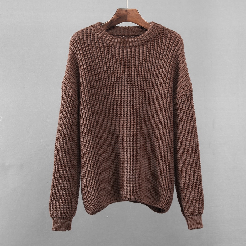 Women's Knitted Loose Style Sweater
