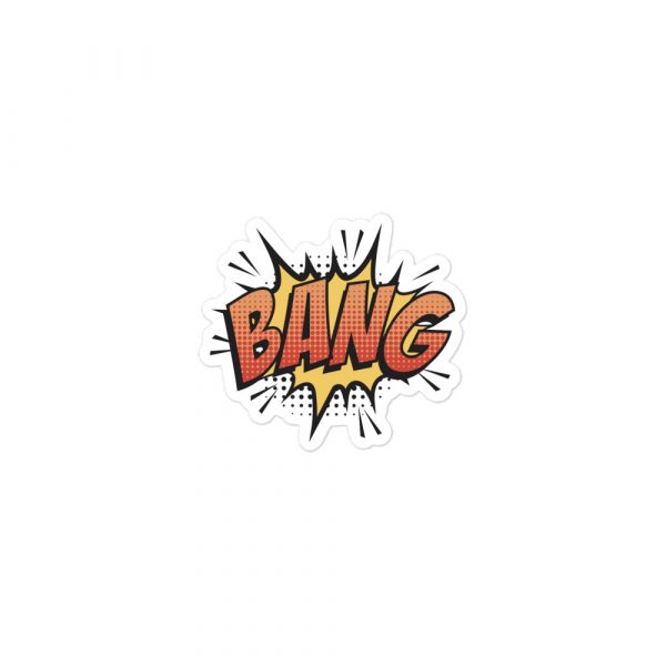 Bang Cartoonist Bubble-free stickers